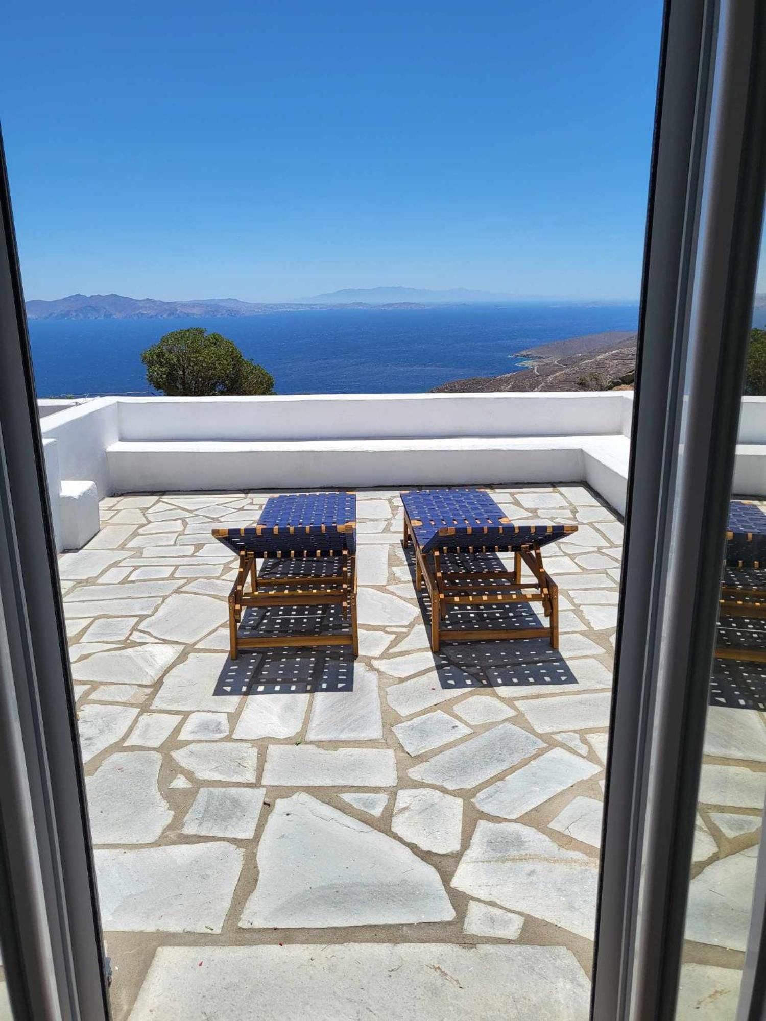Villa Balcony To The Aegean Stení Esterno foto